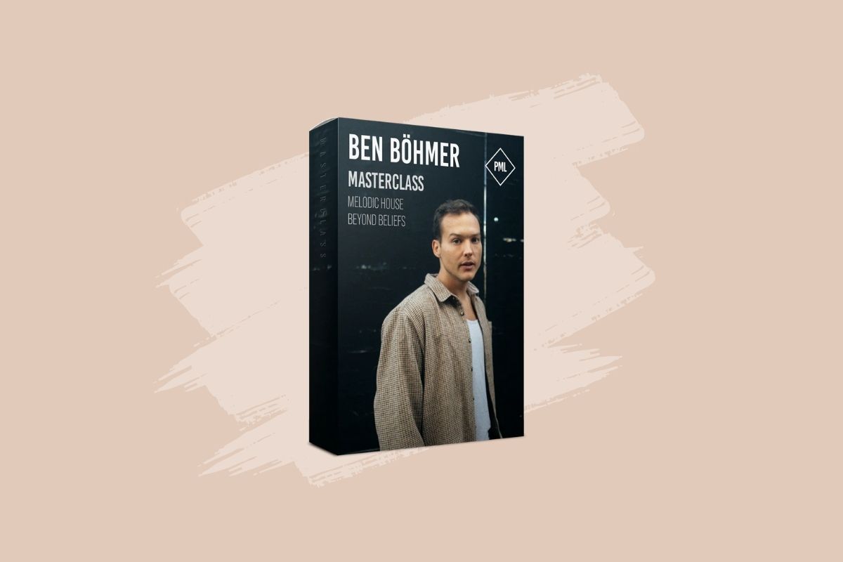 Ben Böhmer in the studio music production course