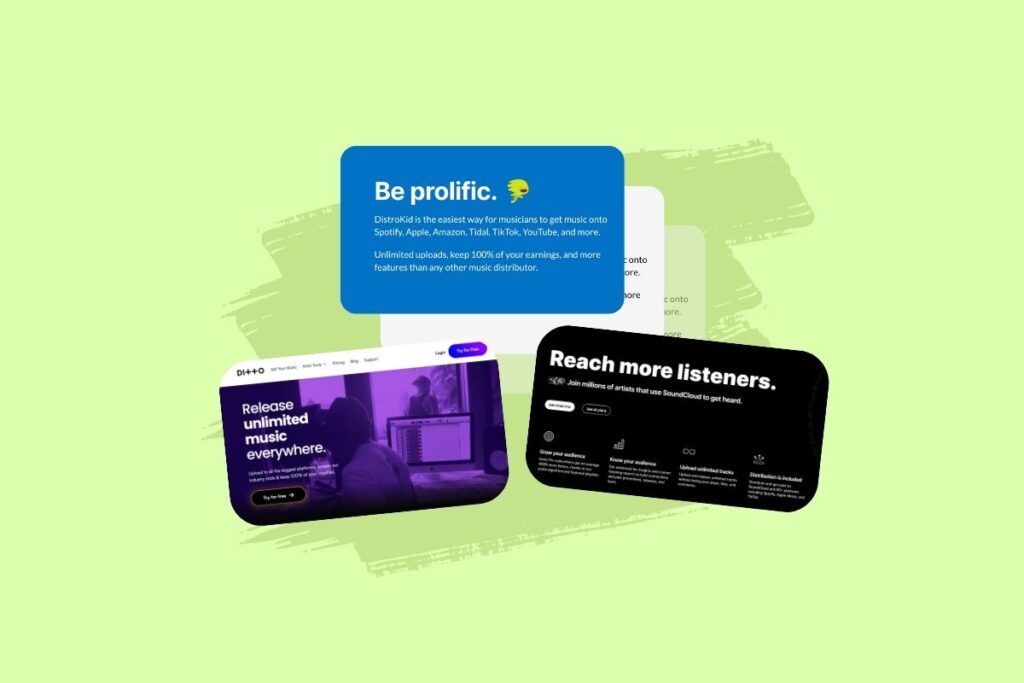 Best DistroKid alternatives and options for indie artists