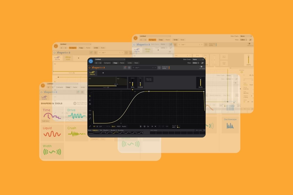 Cableguys ShaperBox 3 multi-effect for sidechain and modulation