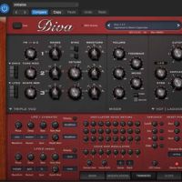 U-he Diva virtual analogue synthesizer plugin for warm melodic house leads